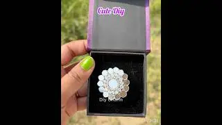 Diy Ring #diymirrorring #diy #handmadering #aestheticdiy #shorts #shortsfeed #ytshorts @diycharm