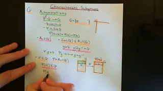 Characteristic Subgroups Part 1