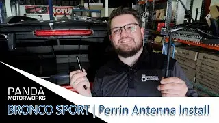 Improve the Look of Your Ford Bronco Sport in Under 2 Minutes! | Perrin Stubby Antenna Install
