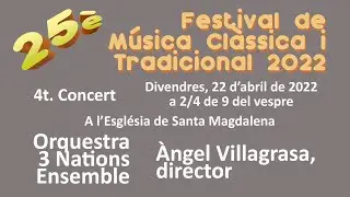CONCERT 4 2022 Orquestra 3 Nations Ensemble