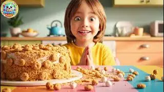 Cookie Cloud Goes Crunchy Loud | English Nursery Rhyme | Kids Songs | Baby Music