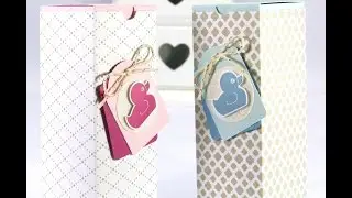 Fold Flat Baby Bib Box Tutorial
