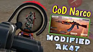 I Modified cod narco AK47 Gunsmith 😍 It's Feel Like Frostband Ak47 😍 Best Ak47 Gunsmith in CODM BR