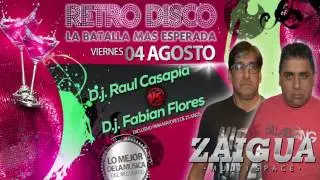 Viernes 4 de agosto en Zaigua la batalla de dj's m&aacute;s esperada