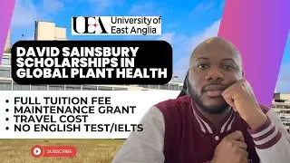 Full Scholarship! Study Global Plant Health in the UK