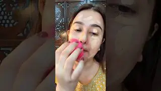 Yellow suit makeup look