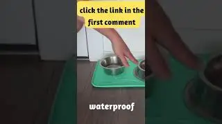 THE BEST WATERPROOF PET MAT #shorts