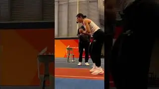 Getting the neural system firing 😈 ( IG @zoe__hobbs ) #trackandfield
