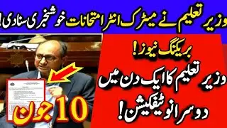 Saeed Ghani Second notification Matric & Intermediate Exams 2021-Elective subjects-Optional Subjects