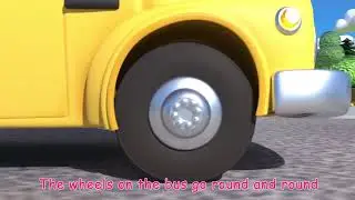 Wheels on the Bus | CoComelon Nursery Rhymes & Kids Songs (بدون موسيقى)
