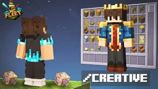 How I Obtained CREATIVE MODE in MCFLEET ! F.t @GamerFleet