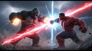 The Earth Trembles: King Kong vs Red Hulk: Shockwaves in the Sky Analysis.