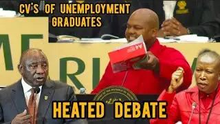 Watch Heated Debate Sihle Lonzi Grilling Ramaphosa Addresses on high youth unemployment 