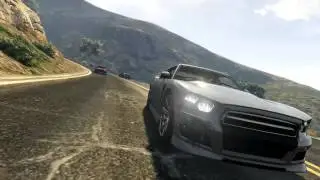 Grand Theft Auto V - Charger and Mustang