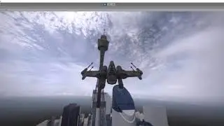 Star Wars Flight Sim - in post apocalyptic Sydney training grounds :-)
