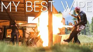 MY BEST SOLO WIPE EVER - Rust story