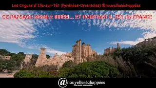 Les Orgues d'Ille-sur-T&ecirc;t (Pyr&eacute;n&eacute;es-Orientales) #nouvellesechappees #campingcar #orguesdillesurtet
