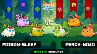 POISON-SLEEP vs PERCH-NIMO | SEASON 14 | AXIE INFINITY ORIGINS