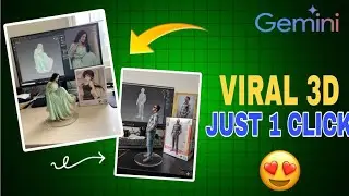 🔥 Viral 3D Gemini Effect | Trending Photo Editing 2025 @SejalBharwad-sb #SejalBharwad-sb