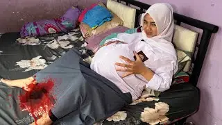 KAGET‼️GARA2 PULANG SEKOLAH TERKUNCI DIKAMAR TIBA2 PERUT HAMIL DAN MELAHIRKAN SENDIRI