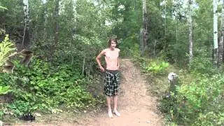 cliff jumping-miners lake, ely