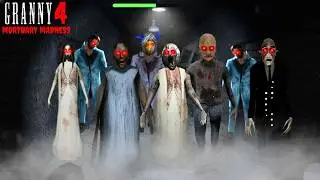 New Location Unlock With Maniac (PC) Granny 4 Mortuary Madness - Full Gameplay
