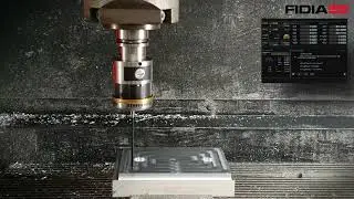 FIDIA MACHINE -  Alignment Cycle With PRX