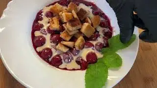 Homemade Dessert Idea For Your Family! | So Yummy Dessert Tutorial You Need To Try Today Kirschsuppe