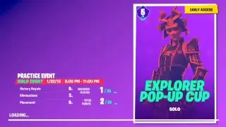 SOLO Pop-Up Cup + *NEW* Item Shop And use Support-A-Creator Code: NoahsNoah or (Nicks) in the Item S