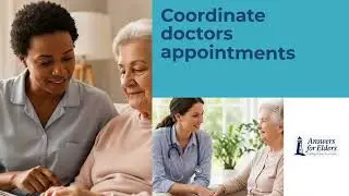 elderly with voice-over