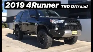 2019 Toyota 4Runner TRD Offroad Fox Suspension Icon Rebpund & 33” KM3
