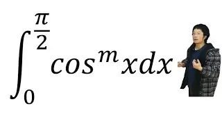 Integral from 0 to pi/2 of (cosx)^mdx