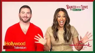 Inside Tamera Mowry-Housley&rsquo;s Hallmark Channel Christmas Baking Series | Official Video