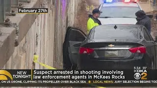 Man arrested after shots fired at 2 Pa. Attorney General's agents, officer in Stowe Township