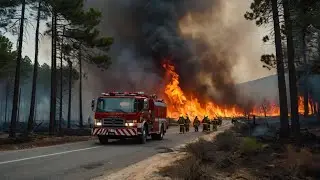 Europe on Fire &ndash; Massive Wildfires Ravage France, Greece, Turkey in July 2025