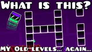 Играю в свои СТАРЫЕ уровни Geometry Dash... снова...