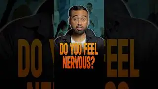 Feeling nervous before your first speech, interview, or stage performance? You're not alone!| #short