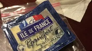 My kids try Roquefort cheese for first time. surprising result