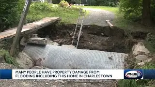 Many people have property damage from flooding