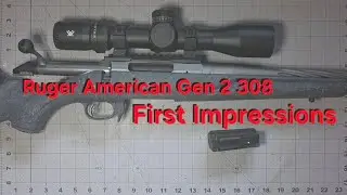 Первый взгляд на винтовку Ruger American Gen 2 .308 (с 20-дюймовым стволом)