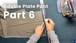 Gents pant cutting and stitching | Double plate pant cutting | Double Pleat Pant cutting