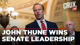 Trump Latest News Live | Senate Republicans Elect South Dakota Senator John Thune As The Next Leader