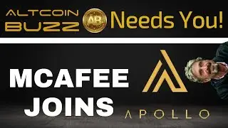 Altcoin Buzz Needs You! + John McAfee Joins Apollo - Today's Crypto News