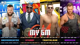 Le Projet BUZZCUT ■ WWE 2K24 Multiverse MyGM #2  @MrOkkin  @UniversCatch @LARIATE_Wrestle @Sturry