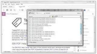 Отсутствует идентификатор PDF/UA (Acrobat Pro DC)