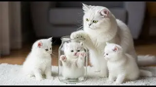 Mama Cat Nursing & Newborn Kitten Care 💕