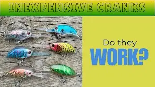 $1.69 Crankbaits That Actually Catch Crappie? | W Lures C733 Review