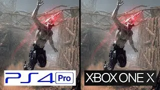 Metal Gear Survive | Xbox One X vs PS4 Pro | 4K Graphics Comparison | Comparativa