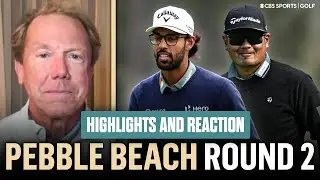 2026 AT&T Pebble Beach Pro-Am: Hisatsune & Bhatia co-lead, Rickie Fowler 1 shot back after Round 2