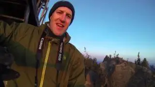 Mt. Scott 8,938' - Sunset from the Fire Lookout - Crater Lake National Park, 2015